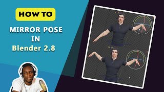 How To Mirror Pose in Blender 2.8