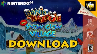 Banjo Kazooie Snow Glow Village Remake