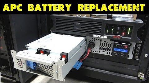 APC Smart UPS Battery Replacement | Hot Swap | RBC43 | SMT2200RM2U
