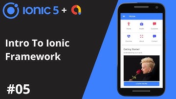 Ionic 5 Tutorial #5 - Intro To Ionic Framework