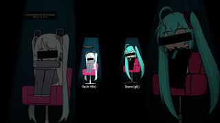 Anonymous M comparison | gl2 @channelcaststation recreation | hatsune Miku #shorts