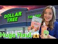 Huge dollar tree haul   name brand items  awesome dupes