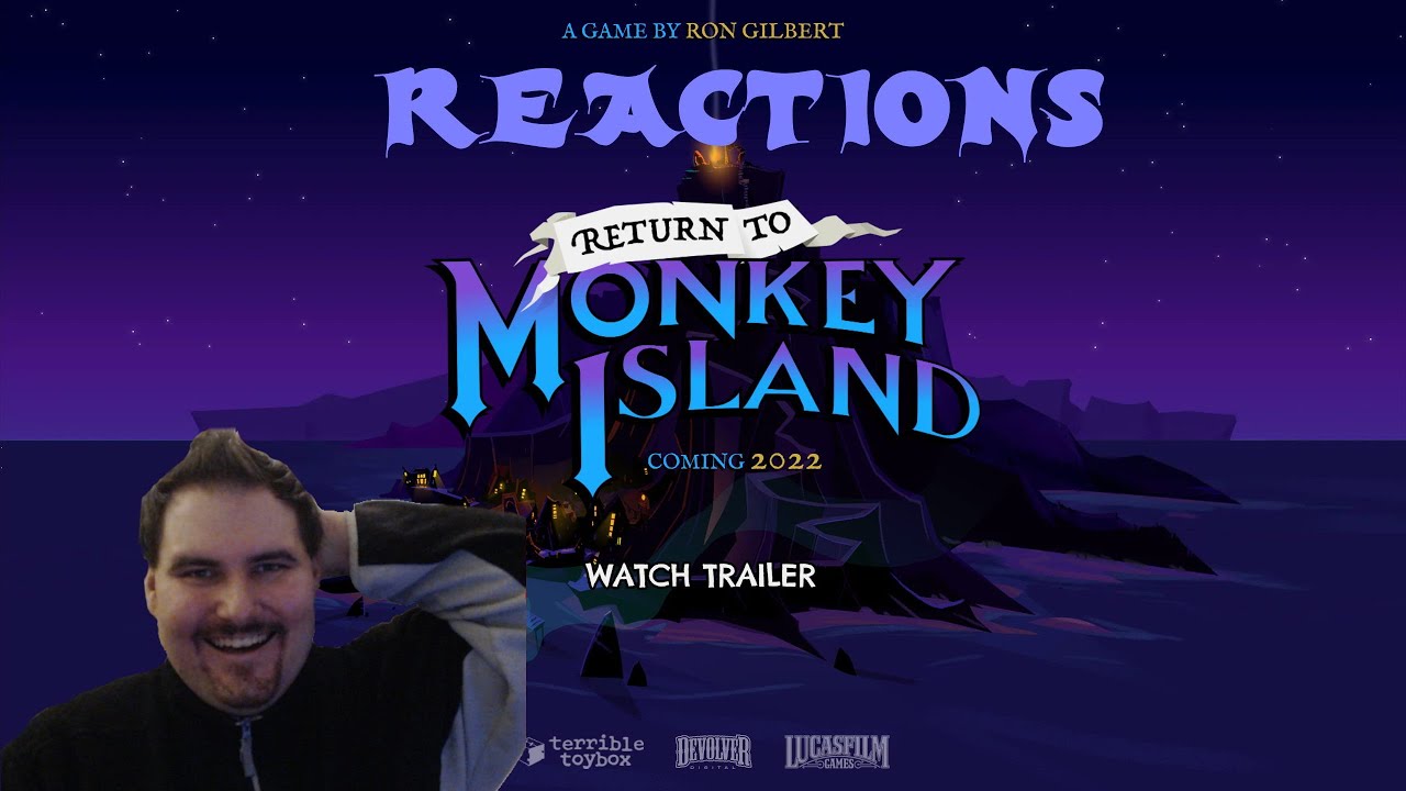 It's BACK SO HAPPY! Return to Monkey Island reactions! Ron Gilbert returns!