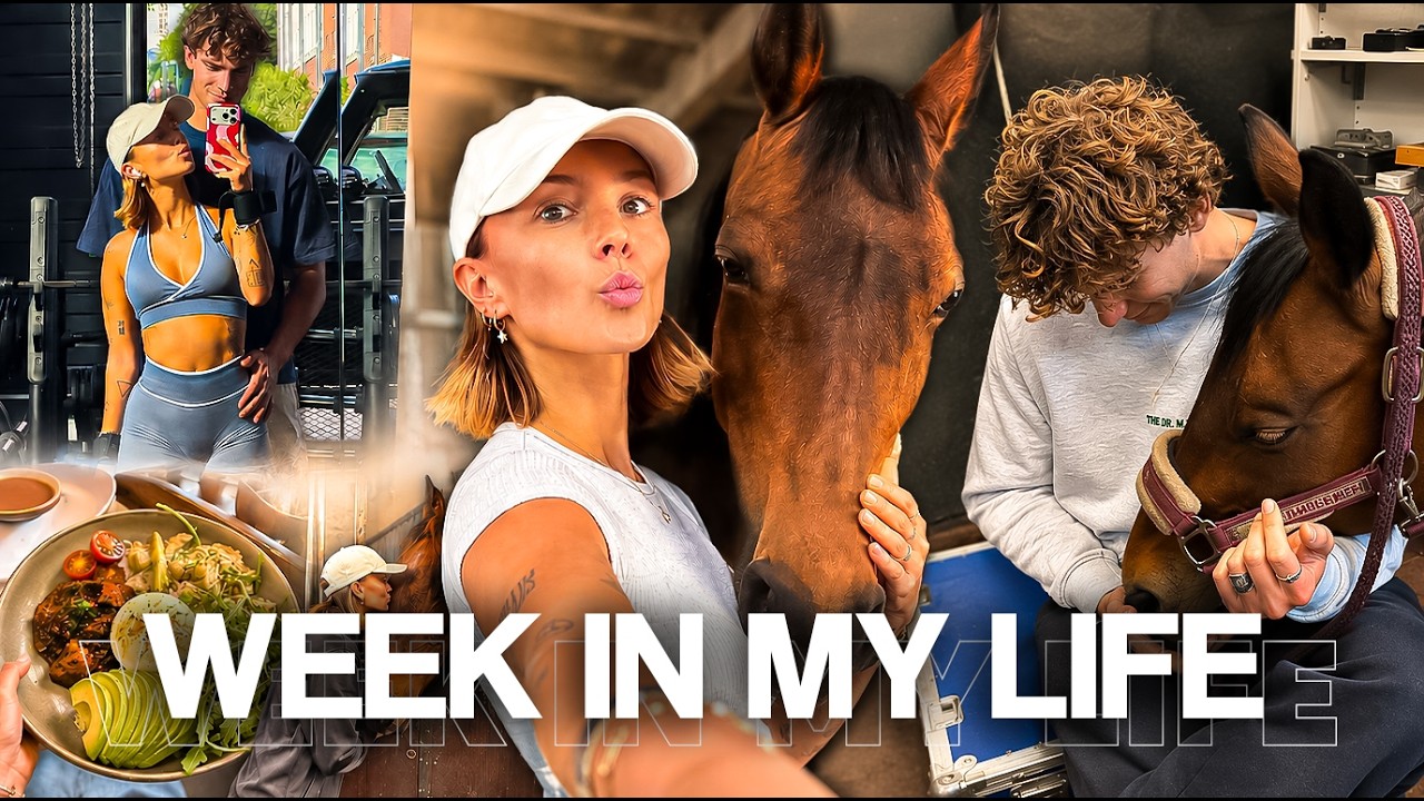 Week in my Life (CHAOS) 👀 Botox, WG mit dem Maustralier, Gym & Plüsch 🐴✨