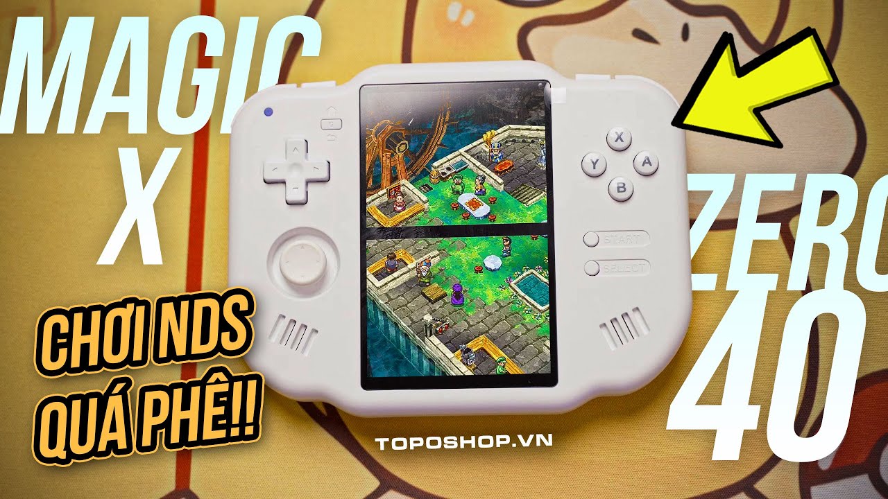 Review MagicX Zero 40: Đặc trị giả lập hệ game Nintendo DS