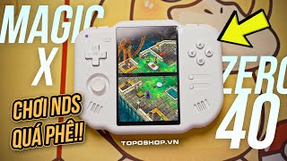 Review MagicX Zero 40: Đặc trị giả lập hệ game Nintendo DS