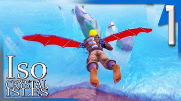 GLIDING TO THE ETERNAL ISLES w/xBCRAFTED! | ARK: Pooping Evolved Modded Eternal Isles Gameplay E1
