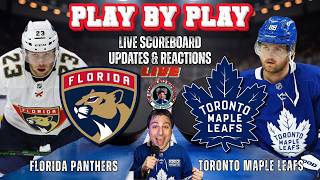 🏒 LIVE: Toronto Maple Leafs vs Florida Panthers NHL Play by Play &amp; Reactions!