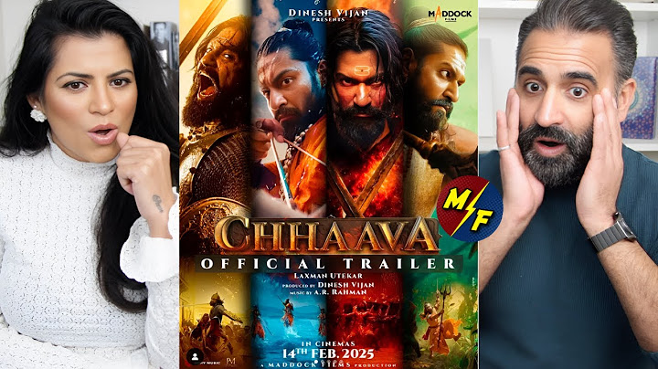 Chhaava Official Trailer Reaction | Vicky Kaushal & Rashmika Mandanna Shine in a Powerful Saga! 🔥🎬