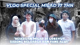 ALWI SENENG ! MILAD KE 17 ALWI ASSEGAF DISAMPER FULL KELUARGA ?!