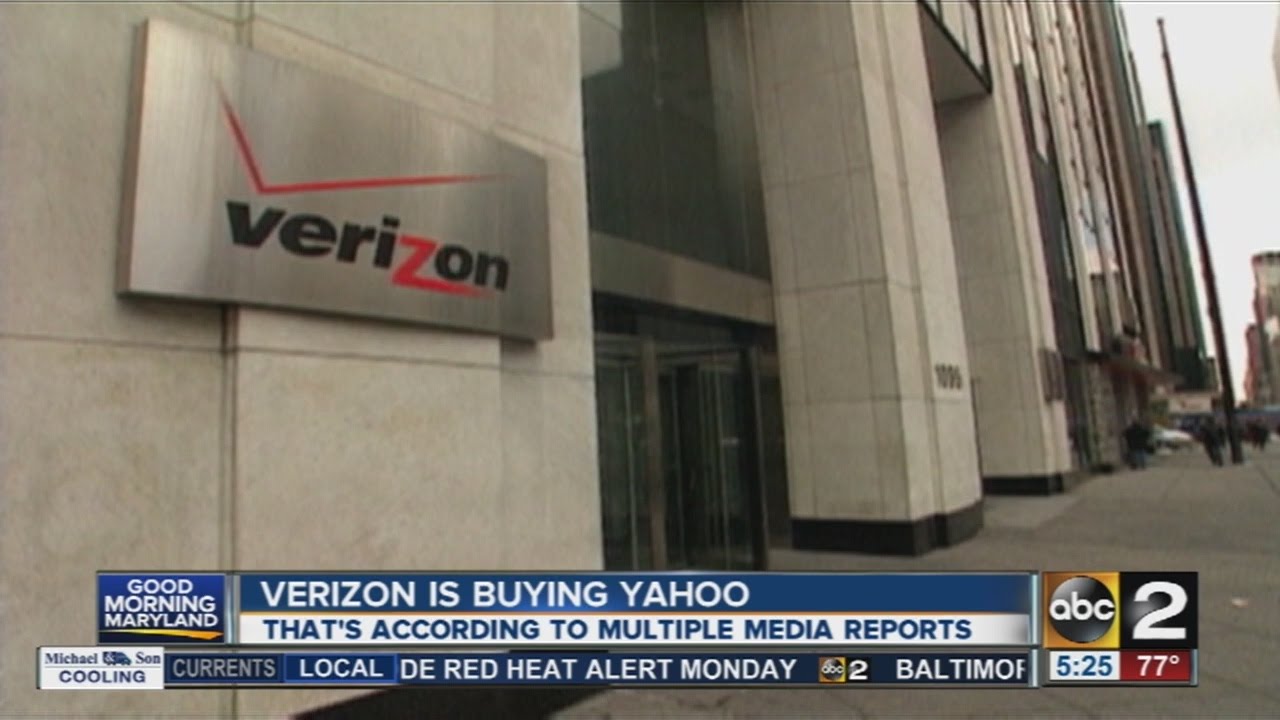 Verizon buys Yahoo for $4.83 billion