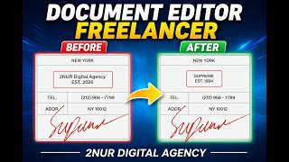 Hire Professional Document Editor Freelancer at 2nur Digital Agency #document #editor #freelancer
