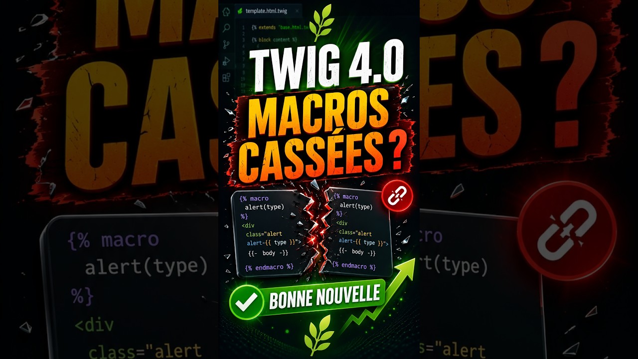 Twig 4.0 casse tes macros (et c'est une bonne nouvelle)