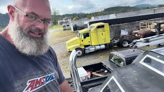 Repairing the roof on Goliath before heading to Smokey Mountain Bike Week 2026 ￼
