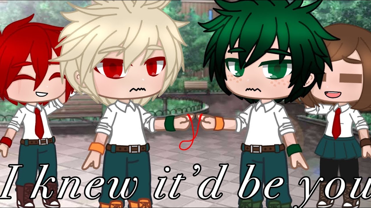 I knew it’d be you|BNHA/MHA|Kiribaku/KRBK|Soulmate AU