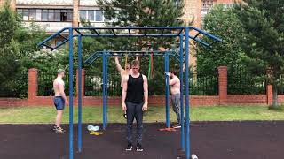 #aLxSet 55 PULL-UPS (10-1) with 5 sec ISO Hold