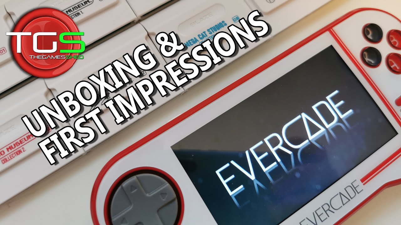 Evercade Unboxing & First Impressions Full package with all 10