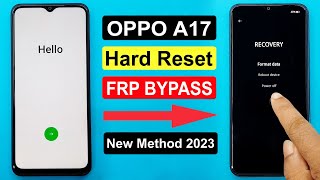 Oppo A17 (CPH2477) Hard Reset And Frp Bypass / Google Account Unlock Android 12 Update Without Pc | screenshot 3