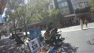 Great Guitar Music Street Artists in Melbourne (Opal Ocean)