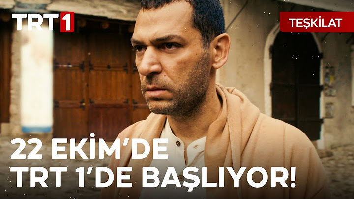Teşkilat 22 Ekim'de TRT 1'de Başlıyor! | @TeskilatTRT