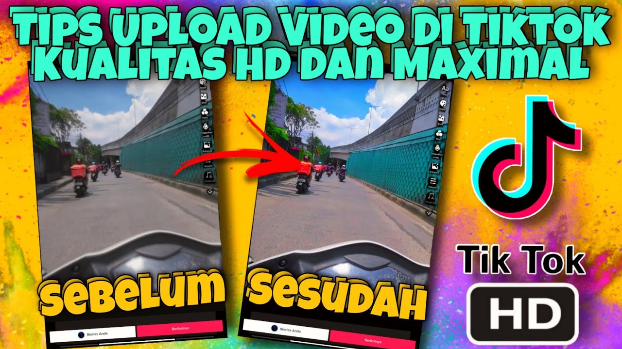 Cara Upload Video Kualitas HD Ke Tiktok Agar Tidak Burem
