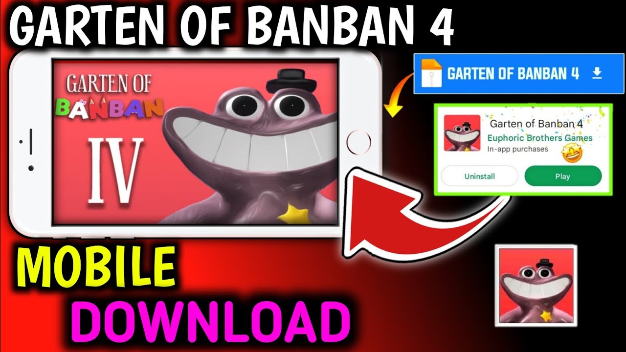 Garten Of Banban 4 Mobile Download