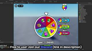 FREE Spin System | Roblox Studio Scripting