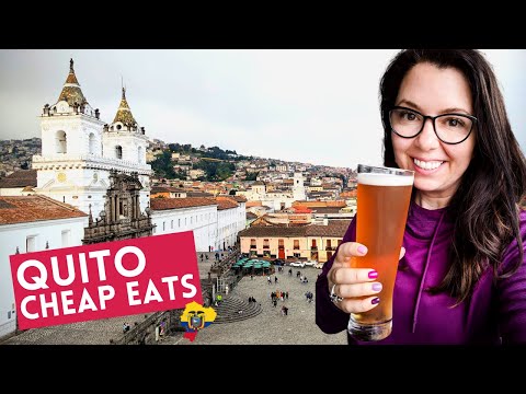 HUECAS! Best Food in QUITO Ecuador on a Budget | ECUADOR Travel 2022