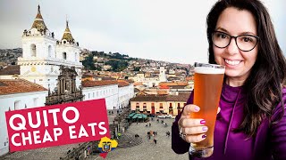 HUECAS! Best Food in QUITO Ecuador on a Budget | ECUADOR Travel