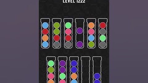 【Ball Sort Puzzle】Level.1222