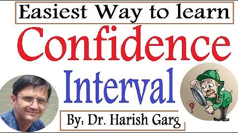 Concept of Confidence Interval | Examples