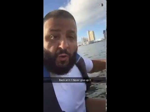 Video: DJ Khaled Jet Ski Ski Tour Po Miami