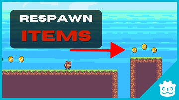Automatically Respawn Collectible Items In Godot (Game Dev Tutorial)
