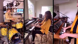 Kait and Jake: 50 FWYS | Fender Rhodes, Minimoog bass, DRUMS