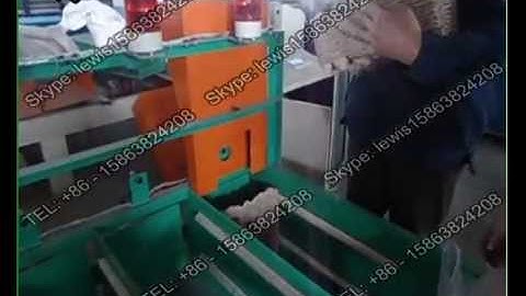 Automatic counting and stacking machine of our Egg Tray Machine line