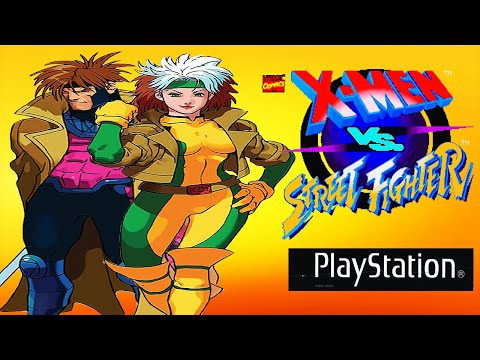 Обзор игры X-Men vs Street Fighter - Шедевр для Playstation