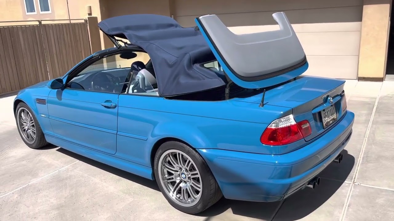 45k-Mile 2003 BMW M3 Convertible 6-Speed for sale on BaT Auctions 