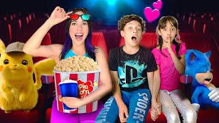 TIPOS DE PERSONAS EN EL CINE *Descubrí a Daniela Spay besándose*😳👩🏻‍❤️‍💋‍👨🏻Karla Bustillos