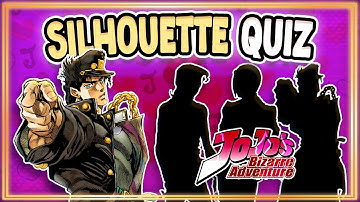 JOJO SILHOUETTE QUIZ [Super Easy - Super Hard] | 50 Characters