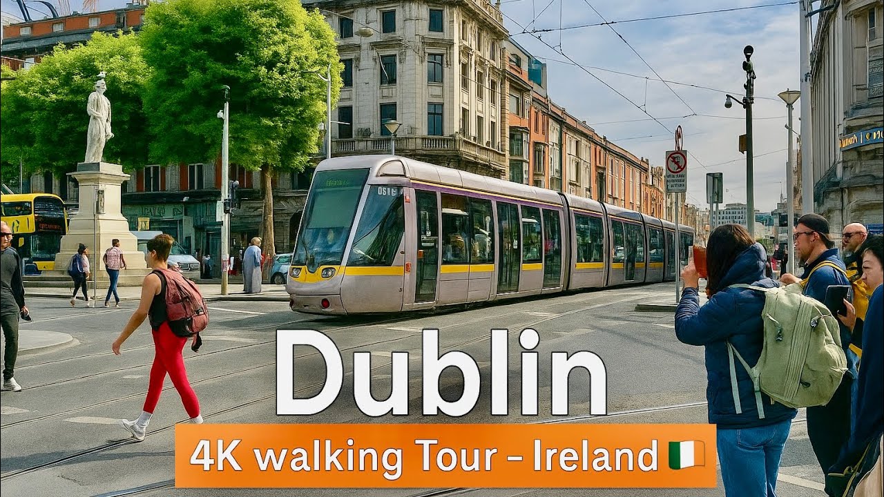 Walking Tour of Dublin, Ireland 🇮🇪 | Explore the Heart of the City in 4K