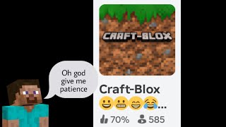 Minecraft in roblox is the WORST