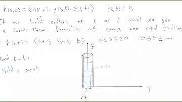 16.6 Parametric Surfaces Part 2
