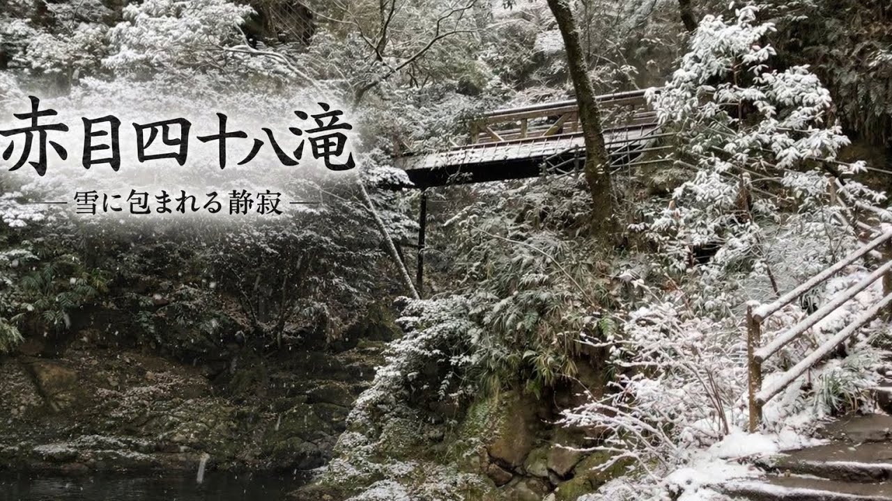 2026.2.8雪景色の赤目四十八滝