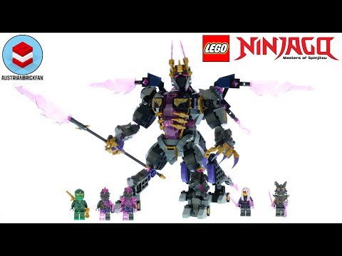 LEGO Ninjago 71772 The Crystal King Speed Build