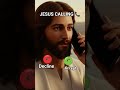 Jesus CALLING 📞#jesus #call #ringing #phone #christianmotivation #christian #christianity #shorts