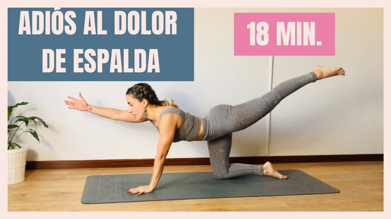 Fortalecer LUMBARES y ESPALDA con YOGA - 19 minutos - YouTube