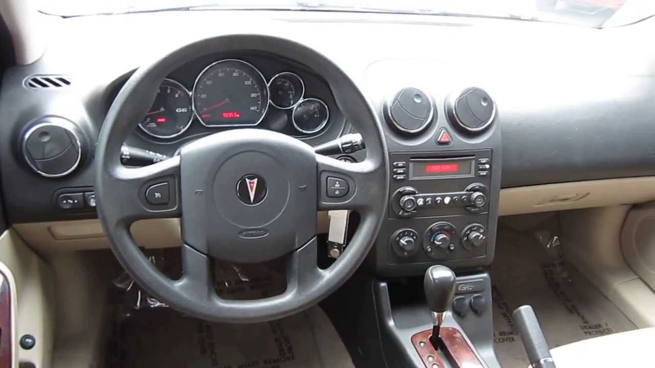 2005 Pontiac G6 White Stock L180569 Interior Youtube