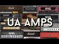 Universal Audio Amp-Simulations - all of them tested and compared!