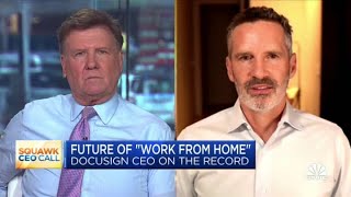 DocuSign CEO: There's a lot of post-pandemic growth ahead for company
