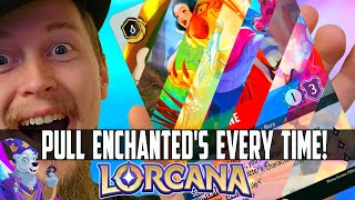 Pulling Enchanted's from every box is EASY! [Disney Lorcana Booster Box]